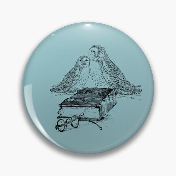 Item preview, Owlways Reading, Retro Owl with Books is Gift for Book lover and Birthdays, Winterowl designed and sold by DiensDesign.