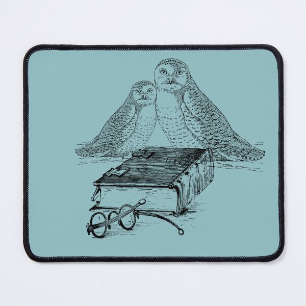 Item preview, Owlways Reading, Retro Owl with Books is Gift for Book lover and Birthdays, Winterowl designed and sold by DiensDesign.