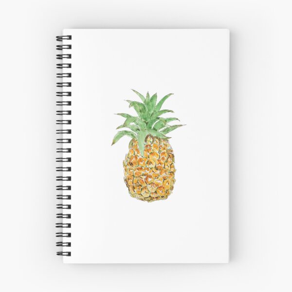 Item preview, hand painted pineapple  ink and watercolor painting designed and sold by SelenePaintings .