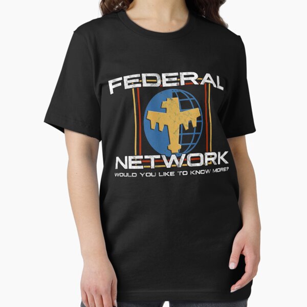 Vista previa del artículo con la obra «Logotipo de Federal Network inspirado en Starship Troopers Classic», diseñado y vendido por AnnMallimaci.