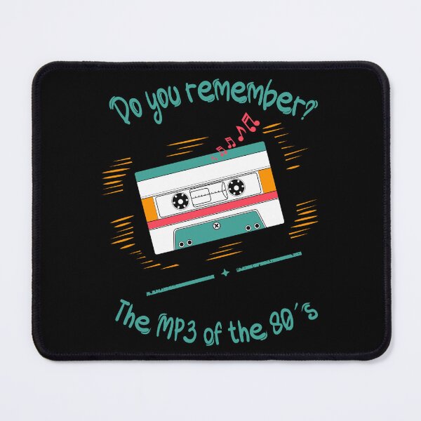 Item preview, A design featuring a music cassette and the phrase Do You Remeber? The MP3 Of The 80's designed and sold by velisani.
