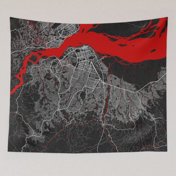 Item preview, Kinshasa City Map of DR Congo - Oriental designed and sold by deMAP.