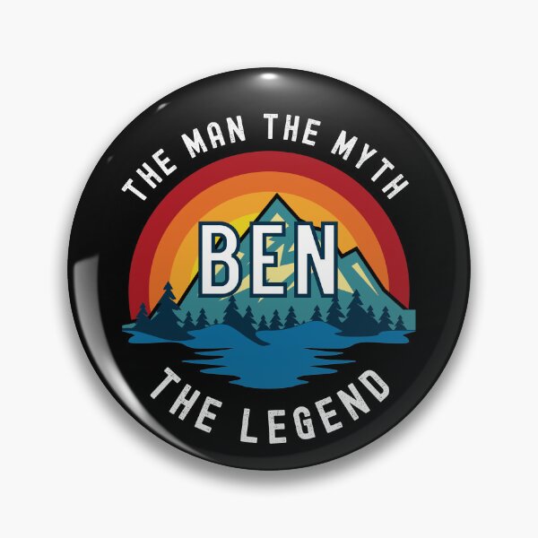 Artikelvorschau, Ben, der Mann, der Mythos, die Legende - Benutzerdefinierter Name entworfen und verkauft von PonyyStore.
