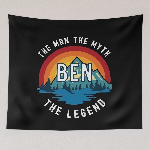 Item preview, Ben, the Man, the Myth, the Legend - Custom Name  designed and sold by PonyyStore.