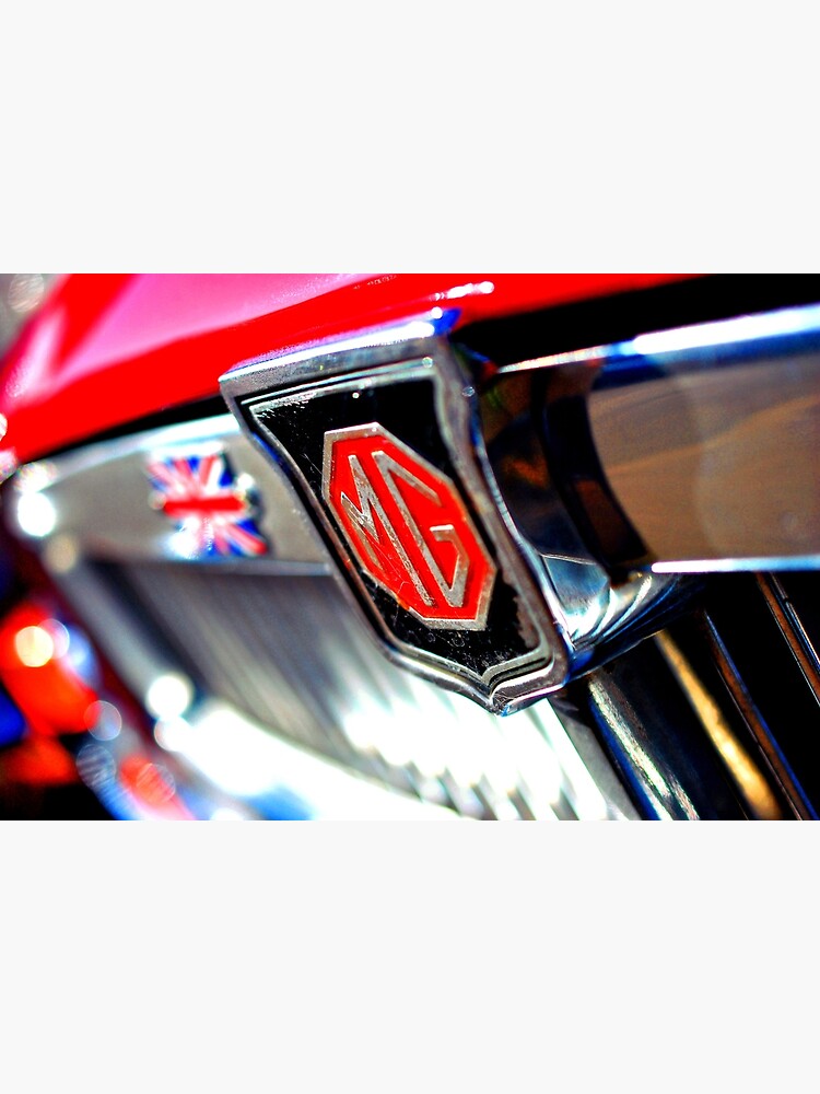 "MG British Sports Motor Car" Poster for Sale by AndyEvansPhotos
