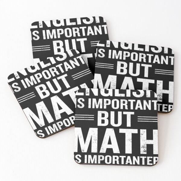 Item preview, El inglés es importante, pero las matemáticas son más importantes, un clásico divertido. designed and sold by senatoprtint.
