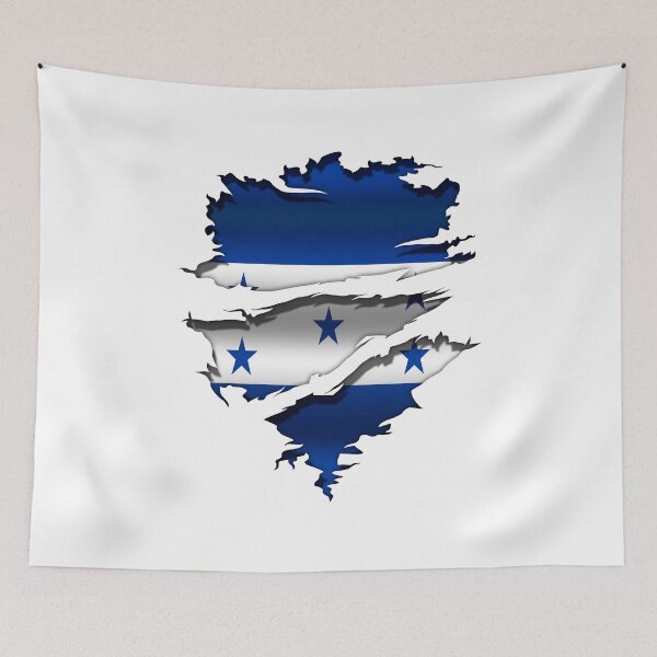 Item preview, Honduras - Honduras - flag - Tattoo Ripped designed and sold by WdiCreative.