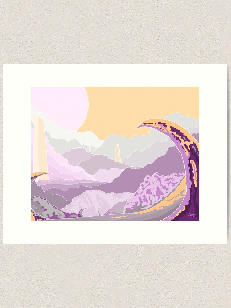 Thumbnail 1 of 3, Art Print, Dreamscape designed and sold by LazzaG59.