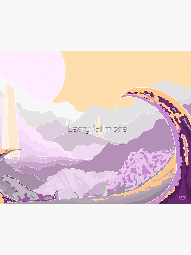 Thumbnail 3 of 3, Art Print, Dreamscape designed and sold by LazzaG59.