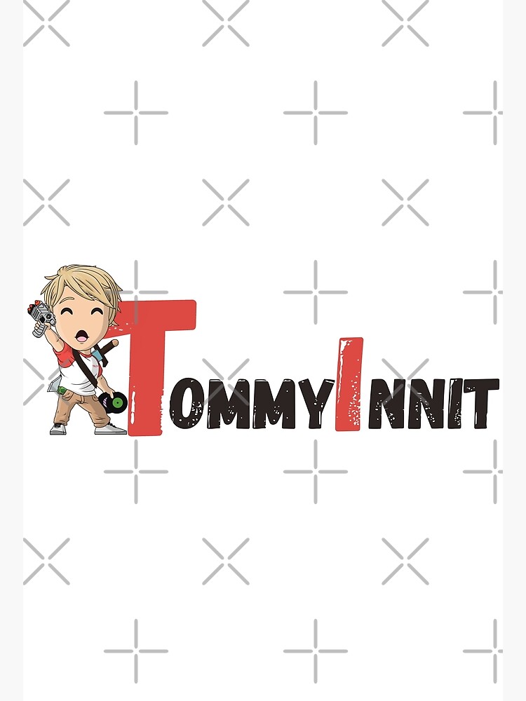 Tommyinnit Merch Tommy Innit Logo Premium Matte Vertical Poster sold by ...