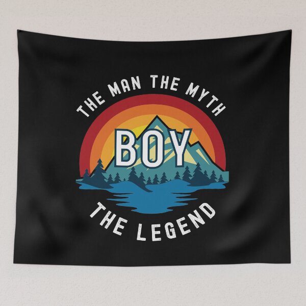 Item preview, Boy, the Man, the Myth, the Legend - Custom Name  designed and sold by PonyyStore.