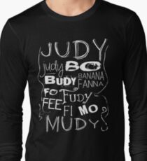 JUDY - The name game Remake White version Long Sleeve T-Shirt