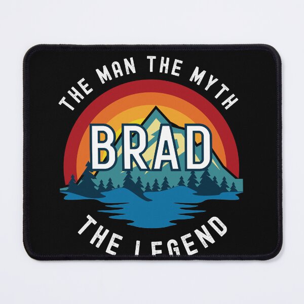 Item preview, Brad, the Man, the Myth, the Legend - Custom Name  designed and sold by PonyyStore.