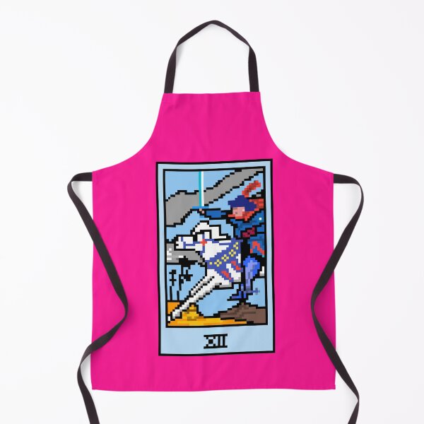 Item preview, Wait, is this pixel art tarot? Pink - Minor Arcana 'Knight of Swords' (Design for T-shirt, stickers and other accessories) designed and sold by Pixel Waite.