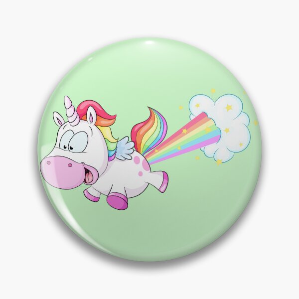 Item preview, Cute farting turbocharged unicorn designed and sold by Christine Wulf.