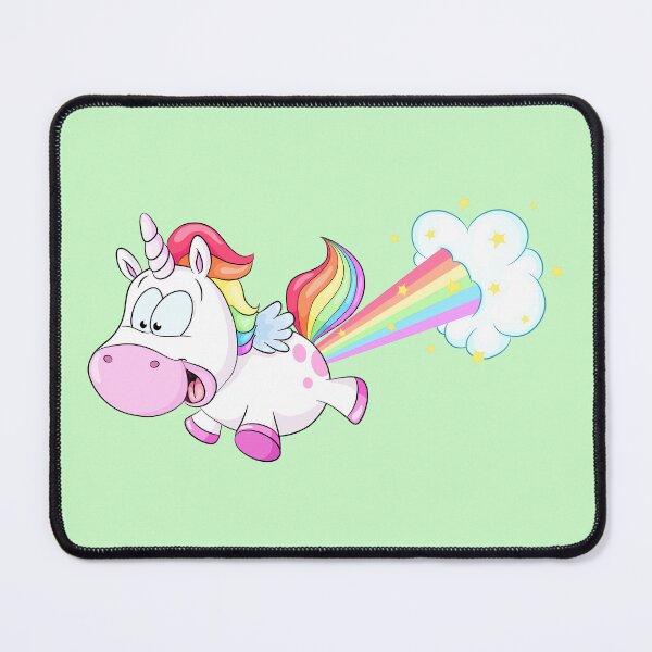 Item preview, Cute farting turbocharged unicorn designed and sold by Christine Wulf.