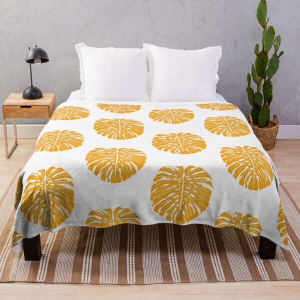Item preview, Orange Monstera Leaf designed and sold by Ana Moguš.