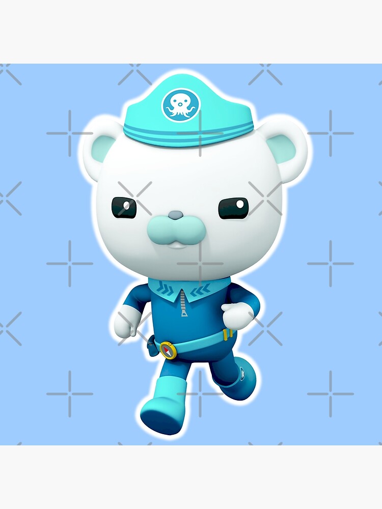 Octonauts Captain Barnacles Poster For Sale By Razvanje20 Redbubble