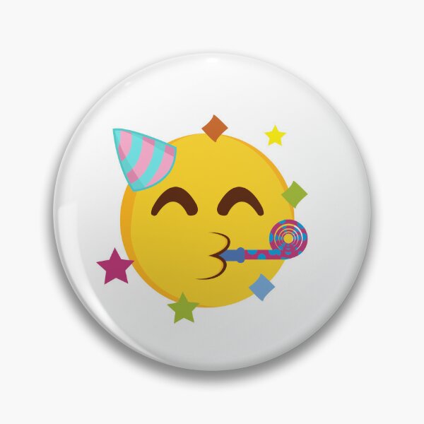 Party face emoji - Party Face Emoji - Pin