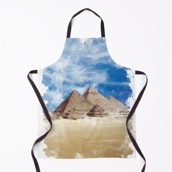 Artikelvorschau, Pyramide von Gizeh Ägypten Aquarellkunst entworfen und verkauft von Blok45.