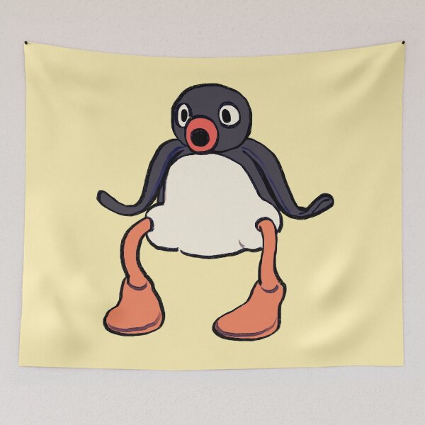 Item preview, I draw surprised penguin meme designed and sold by RansRoom.