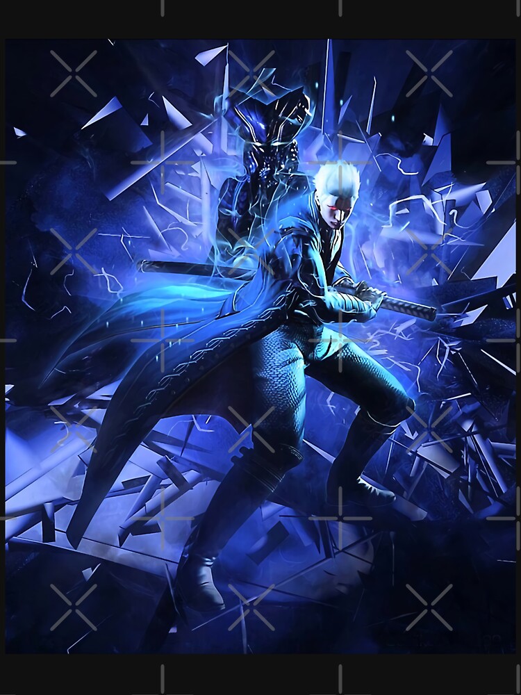 Devil swordsman Illusion:DMC5:Devil May Cry V - Vergil - Posters and Art  Prints