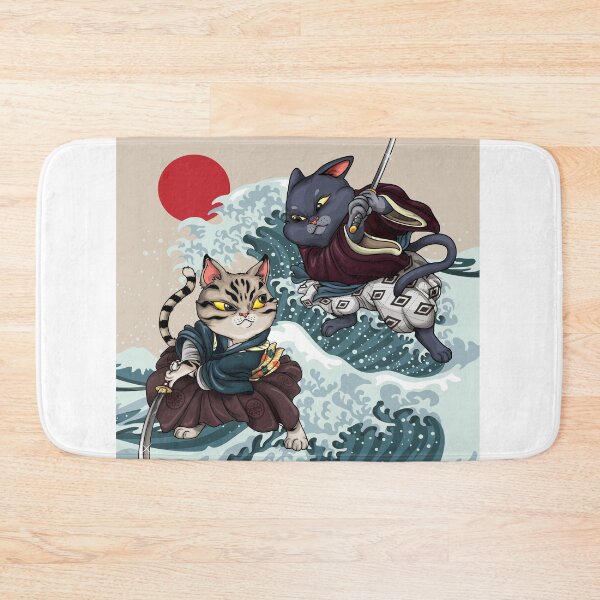 Item preview, Japanese samurai ronin cat designed and sold by Emil1993.