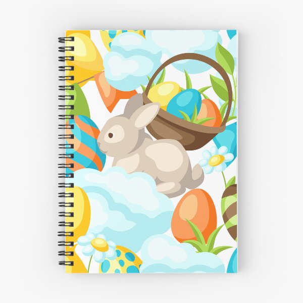 Item preview, Easter drawing with eggs, rabbit and chick designed and sold by JAG2B.