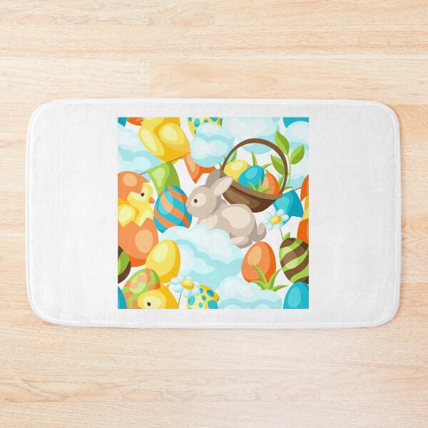 Item preview, Easter drawing with eggs, rabbit and chick designed and sold by JAG2B.