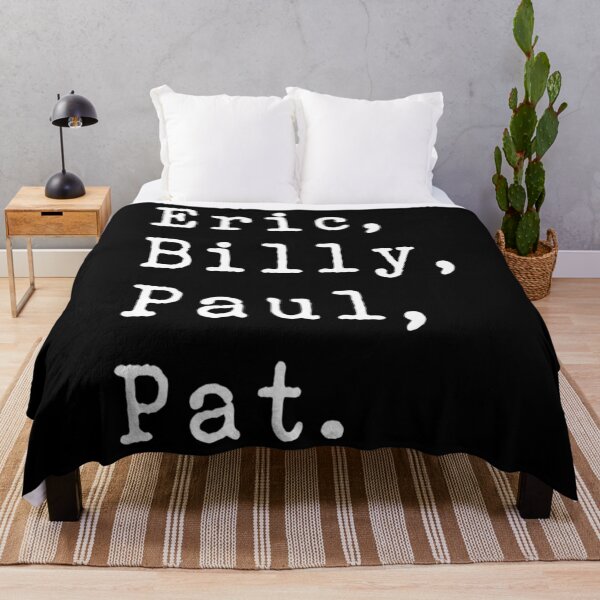 Item preview, Eric, Billy, Paul, Pat - Band members - white font - Mr Big Classic . designed and sold by senatoprtint.