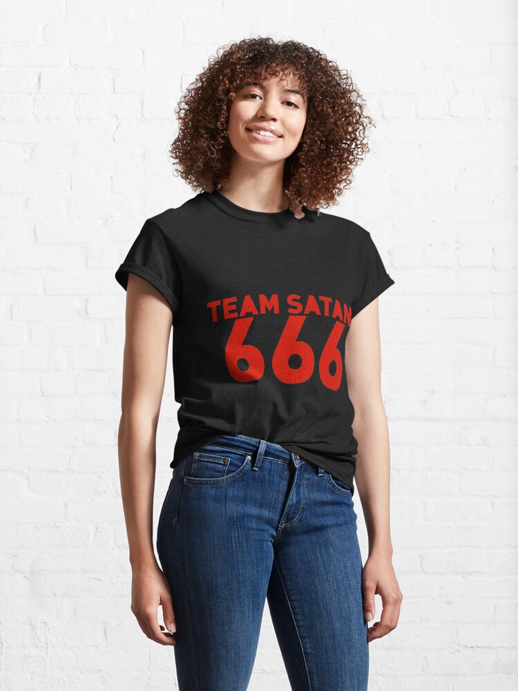 Alternate view of Team Satan 666 Classic T-Shirt