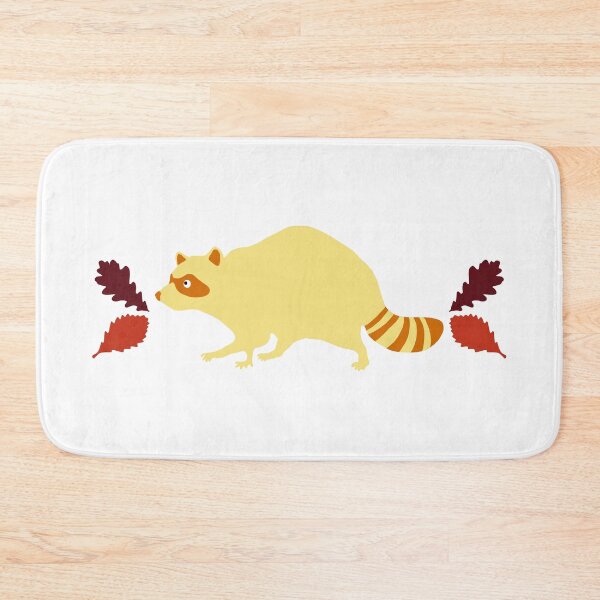 Item preview, yellow raccoon designed and sold by Barnu Flex.