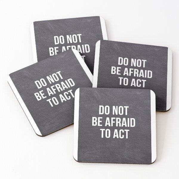 Item preview, Do not be afraid to act designed and sold by DavidDesignShop.