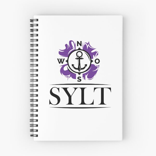 Item preview, Baltic Sea island of Sylt with anchor symbol - Sylt logo designed and sold by AndreMi.