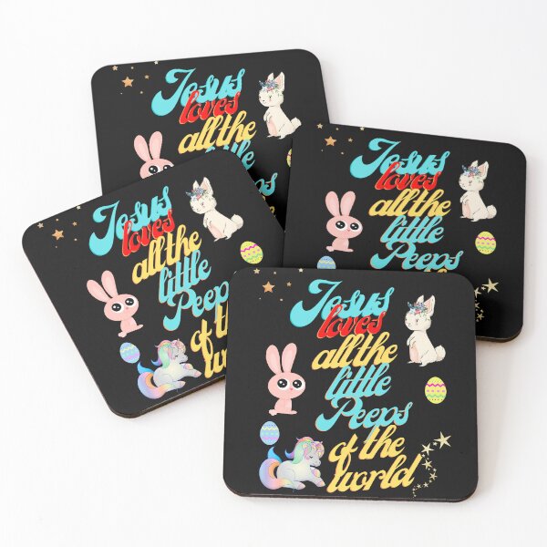 Item preview, Jesus Loves all the little Peeps of the world designed and sold by Sam Artist.