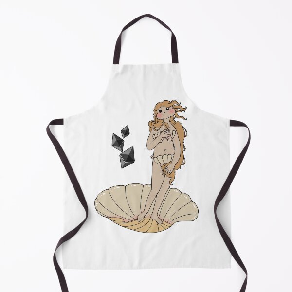 Item preview, The Birth of Venus Simple Cute Kawaii Doodle Painting Crypto Ethereum designed and sold by Annisa Yuwanda.