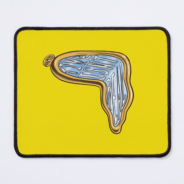 Item preview, Time Isn&x27;t Real Surrealist Clock Sticker designed and sold by JustMeibaum.