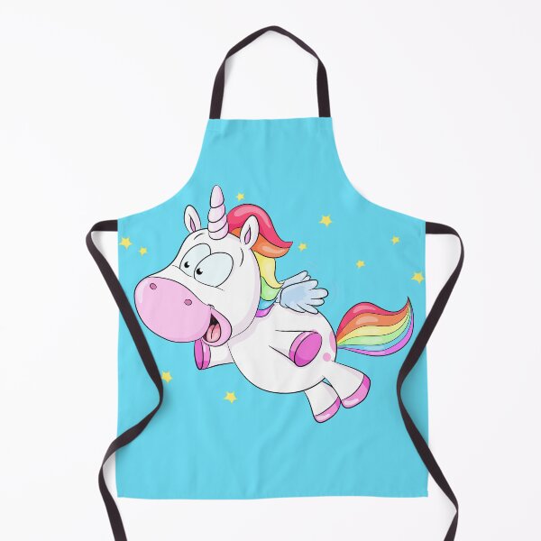 Item preview, Cute flying unicorn with stars designed and sold by Christine Wulf.
