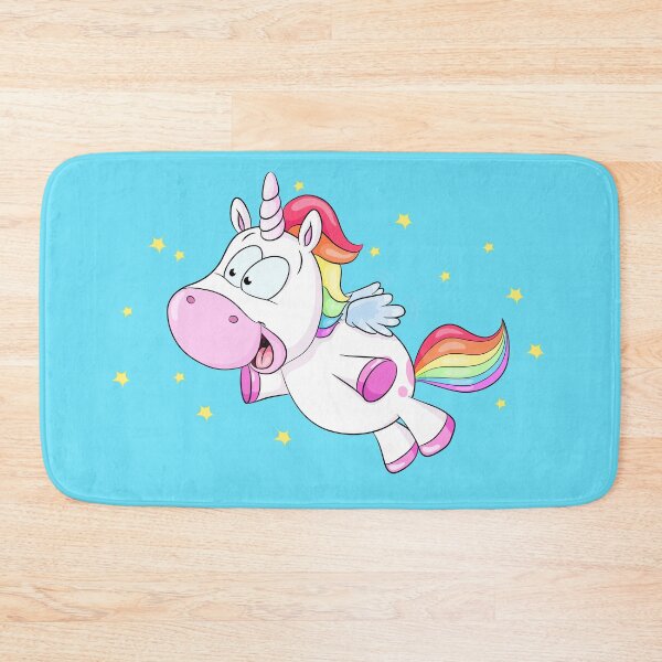 Item preview, Cute flying unicorn with stars designed and sold by Christine Wulf.