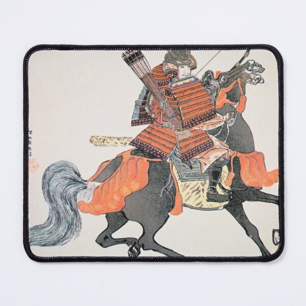 Item preview, Mounted Samurai designed and sold by JapanHeavenArt.