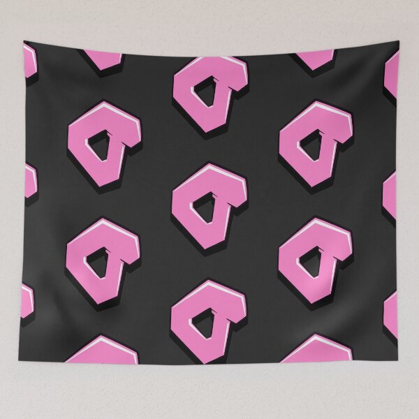 Item preview, Copy of Graffiti Letter O (Pink) designed and sold by NameGraffiti.