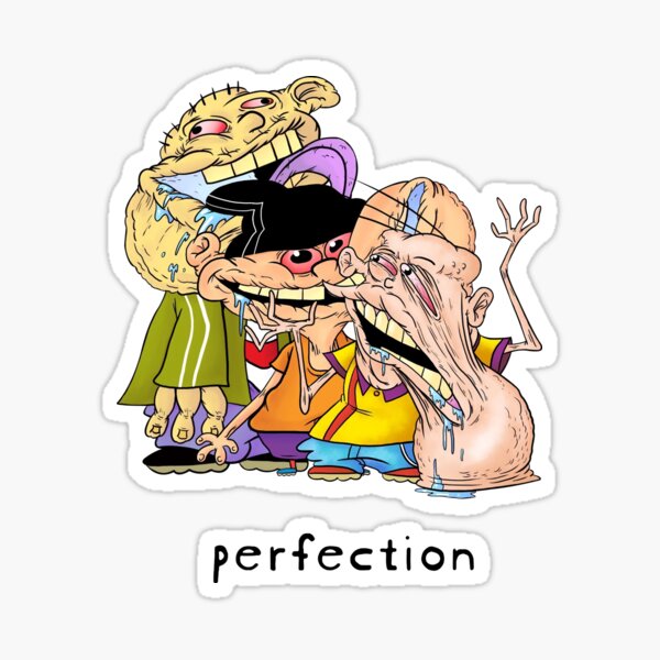 "MEATCANYON PERFECTION" Sticker by d2p3j6l21 Redbubble