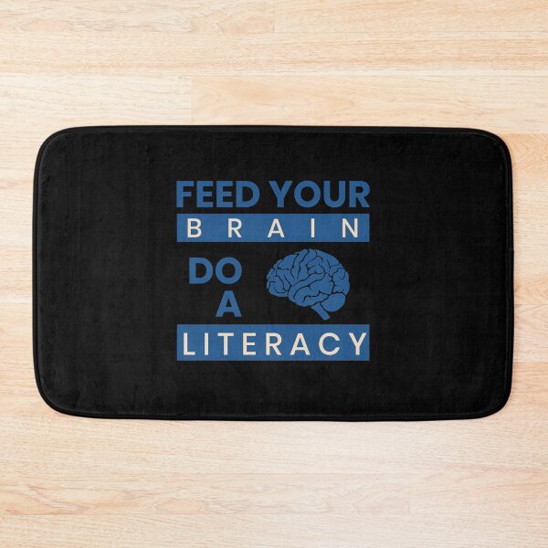 Item preview, Feed Your Brain Do A Literacy designed and sold by IllustrT.
