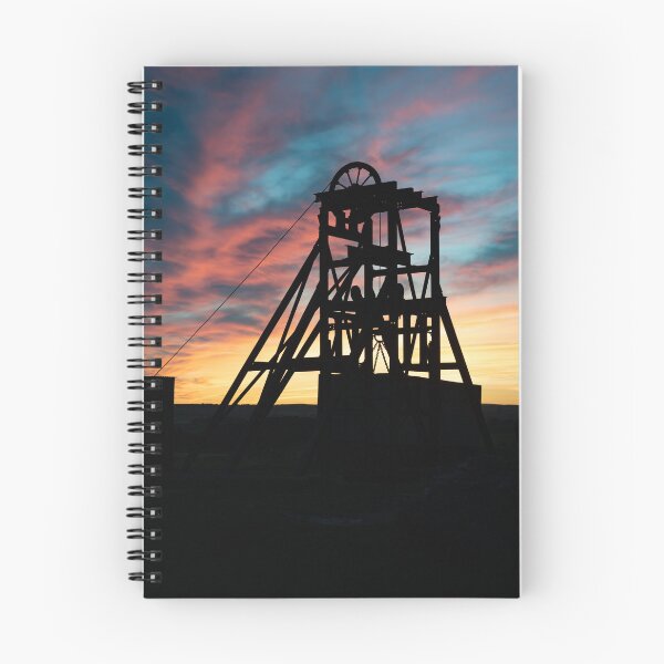 Item preview, Silhouette at dusk of Magpie Mine designed and sold by dvlcom.