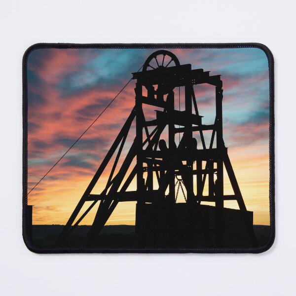 Item preview, Silhouette at dusk of Magpie Mine designed and sold by dvlcom.