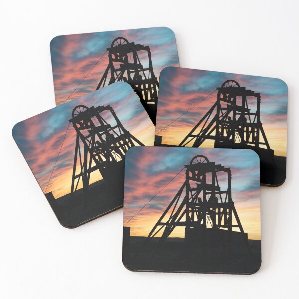 Item preview, Silhouette at dusk of Magpie Mine designed and sold by dvlcom.