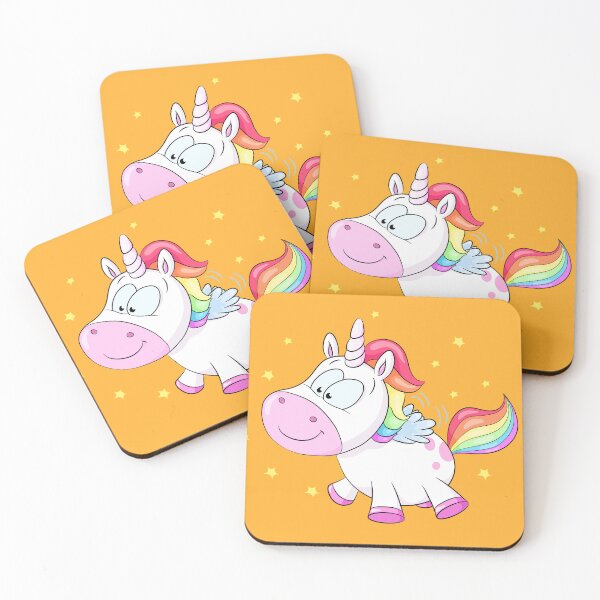Item preview, Cute unicorn with stars designed and sold by Christine Wulf.