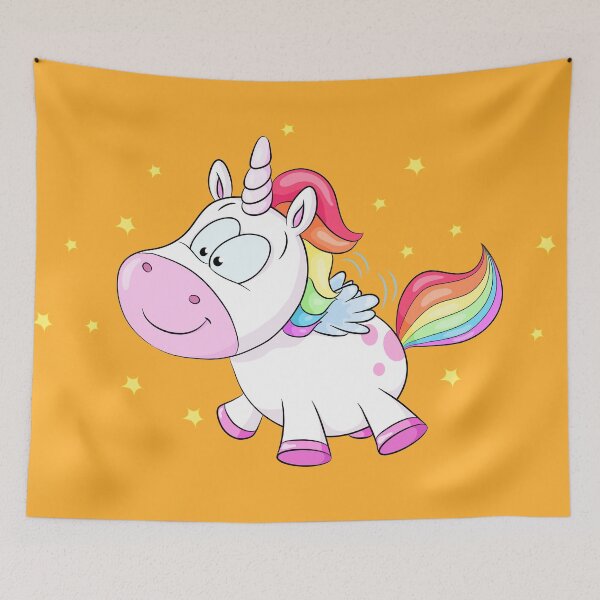 Item preview, Cute unicorn with stars designed and sold by Christine Wulf.