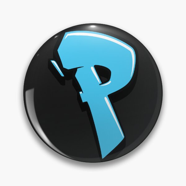 Item preview, Graffiti Letter P (Blue) designed and sold by NameGraffiti.