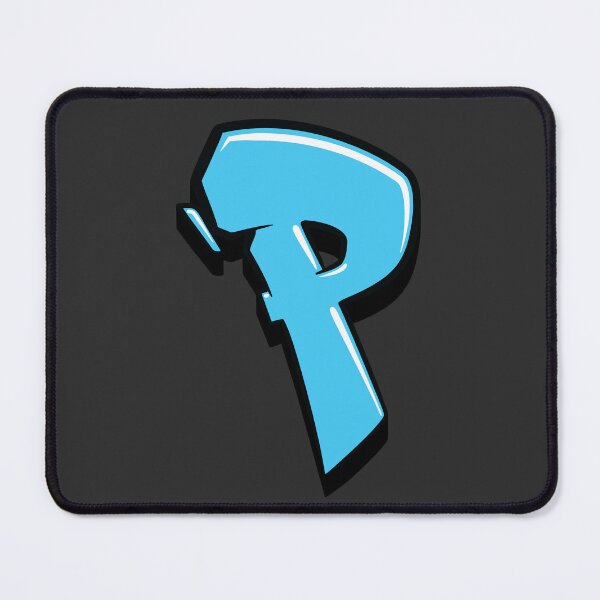 Item preview, Graffiti Letter P (Blue) designed and sold by NameGraffiti.